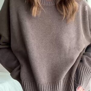 Quince BOYFRIEND CREW SWEATER